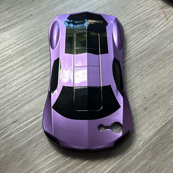 iPhone 8 cell phone case purple corvette - Picture 1 of 7